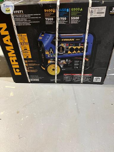 Photo of Brand new in box T07571 Firman tri- fuel portable generator(Not refurbished)  - 1