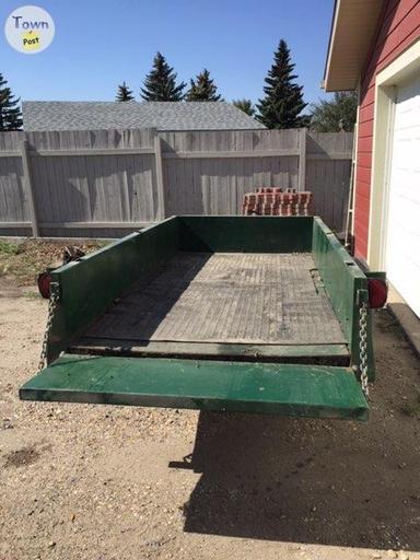 Photo of Steel Construction Utility Trailer Used - 1