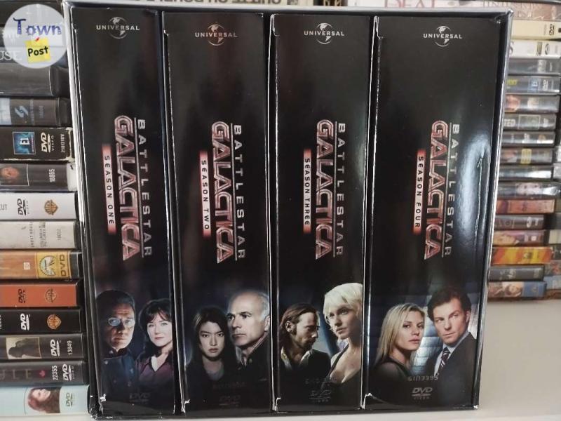 Photo of Battlestar Galactica tv 2004 series on DVD 