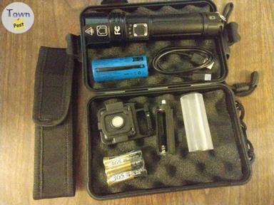 Photo of Flashlight Rechargeable Powerful XHP70.2, Tactical Flashlight $120 - 2