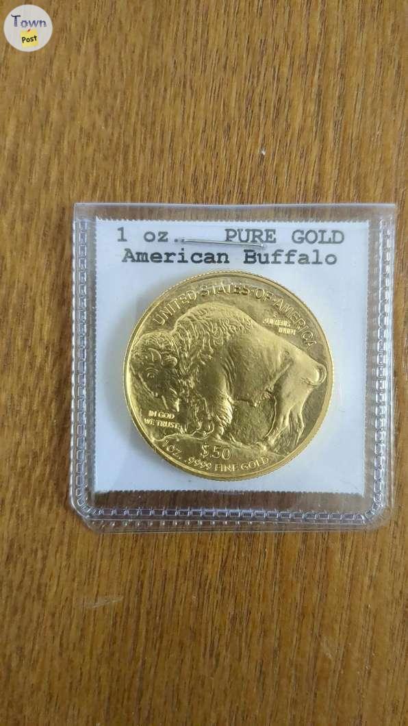 Photo of Gold 1 oz Buffaloes