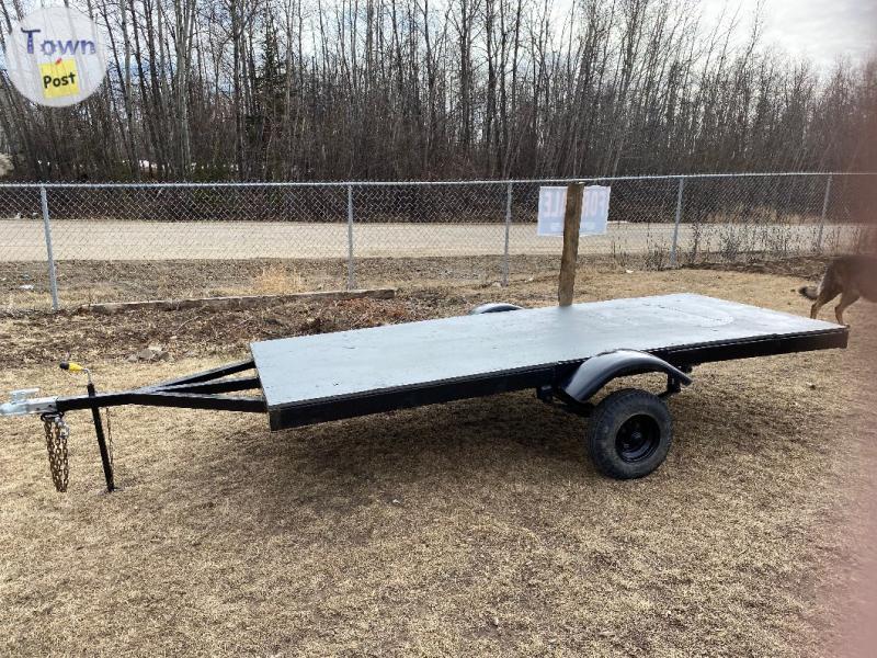 Photo of Trade 4 x 10 flat deck trailer for why