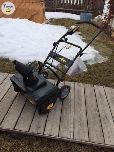 Photo of Electric snow blower  - 1