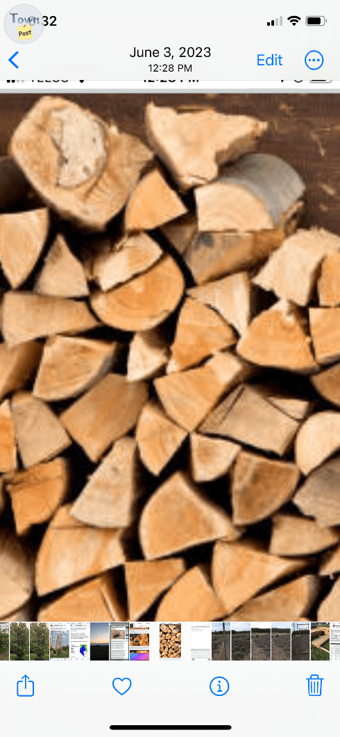 Photo of Spruce or tamarack firewood 