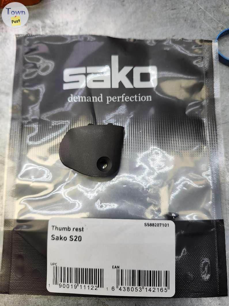 Photo of SAKO S20 Left hand thumb rest.