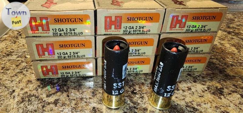 Photo of Hornady SST 12ga 2 3/4" Sabot slugs. 300gr