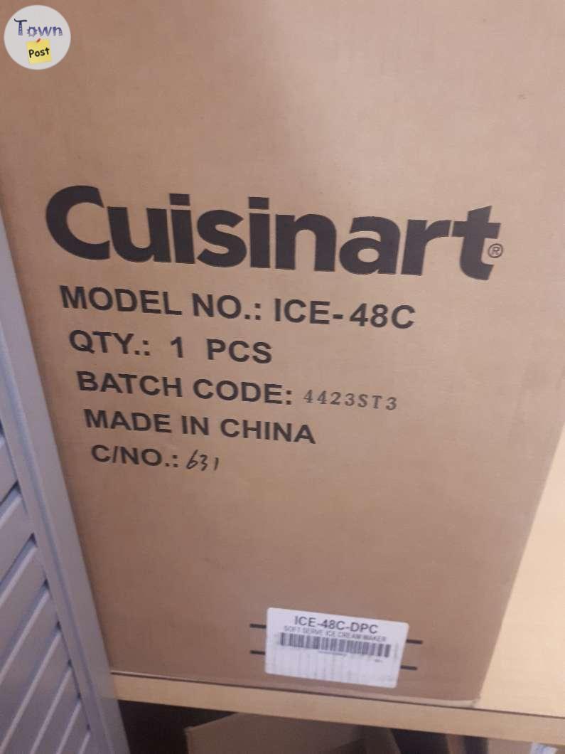 Photo of Brand new cuisinart ice cream maker