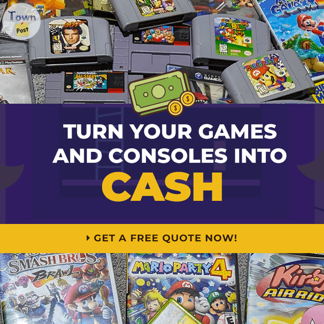 Photo of TURN YOUR OLD GAMES INTO CASH! - Receive a quote over email!