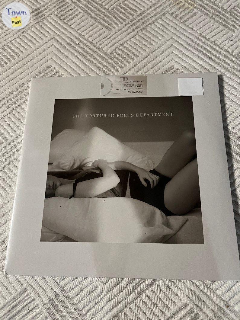 Photo of Taylor Swift The Tortured Poets Department Vinyl + Bonus The Manuscript 