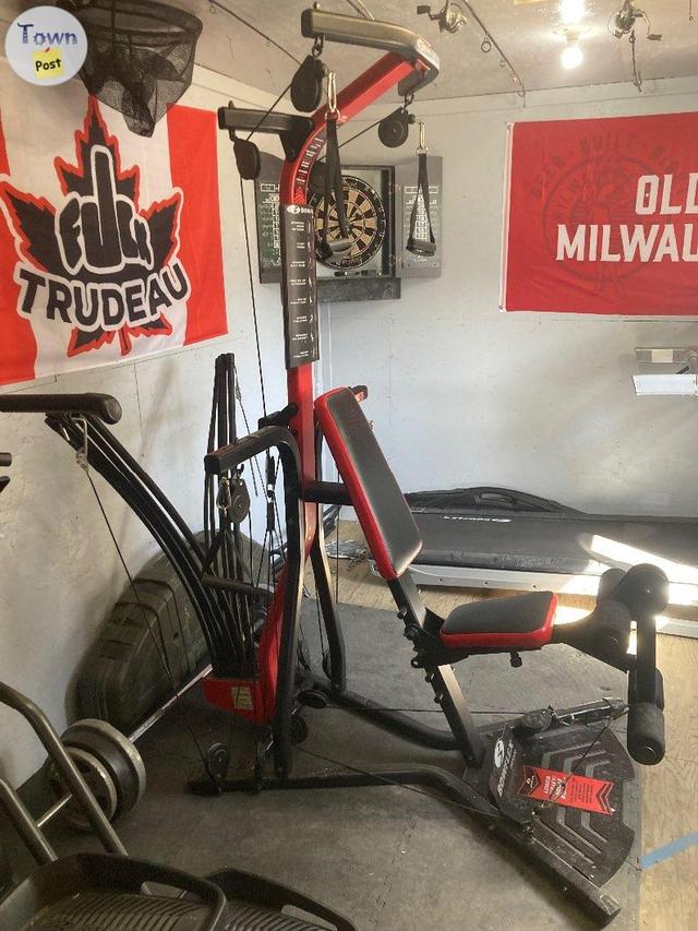 Photo of Exercise equipment and weights for sale 