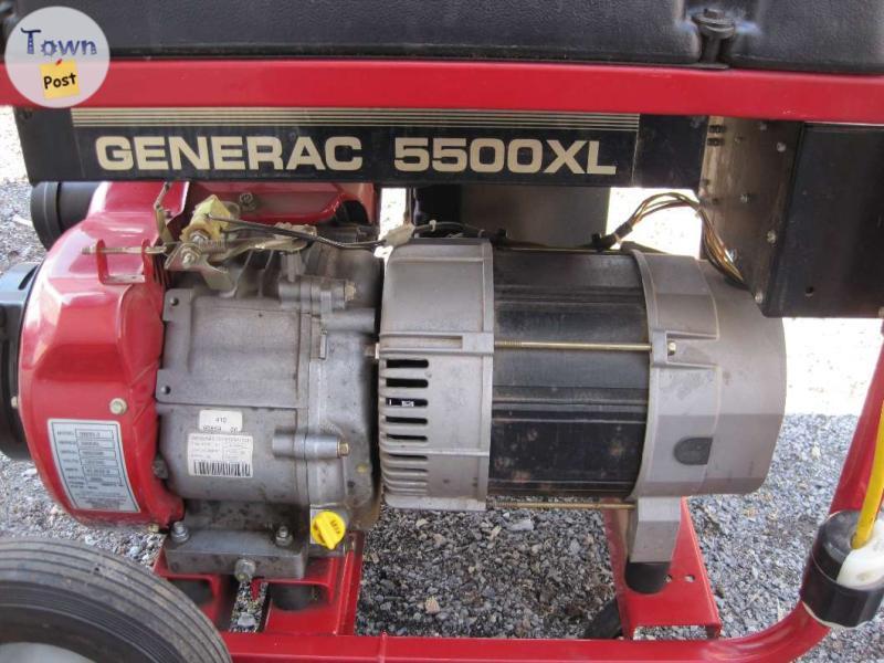 Photo of Generac  Contractor grade 5500 Watt Generator 8 horse