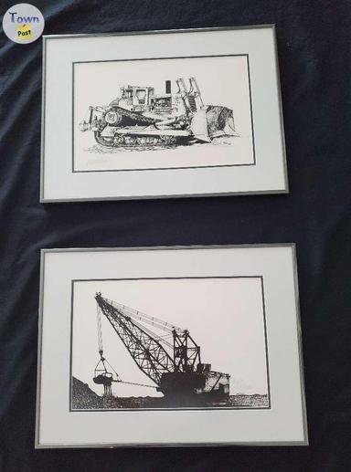 Photo of Oilsands Equipment Pencil Artwork - 2