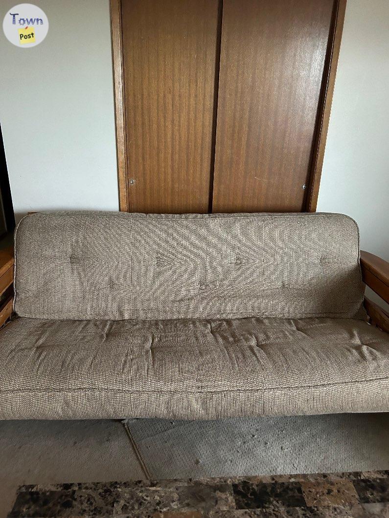 Photo of Double wood futon moving must sell