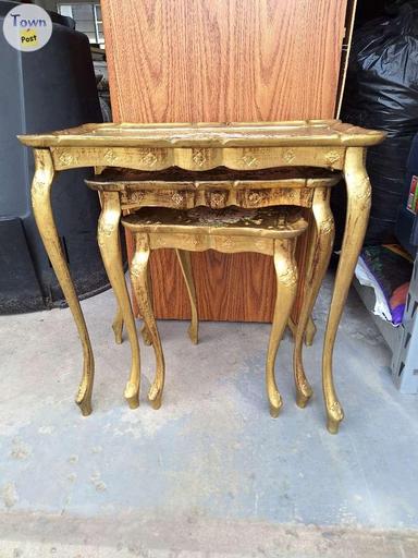 Photo of Very Old Nesting Tables - 2