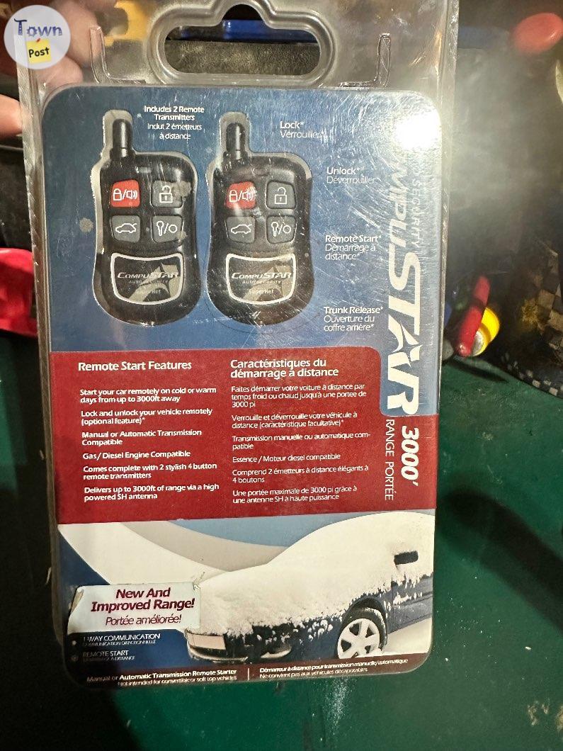 Photo of compustar remote car starter