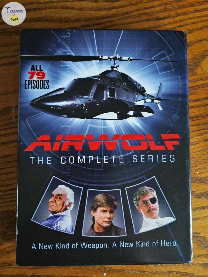 Photo of Airwolf and Viper tv shows on DVD 