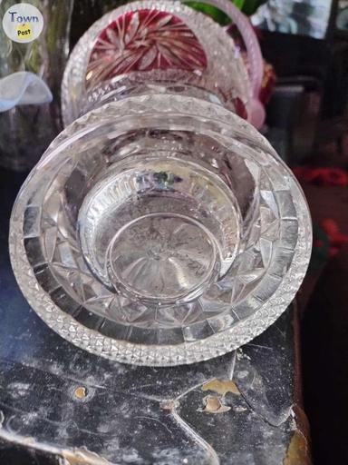 Photo of Vintage CZECH Crystal vase - 2