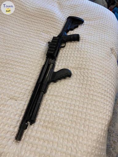 Photo of 12 gage Mossberg 500 tactical shotgun - 1