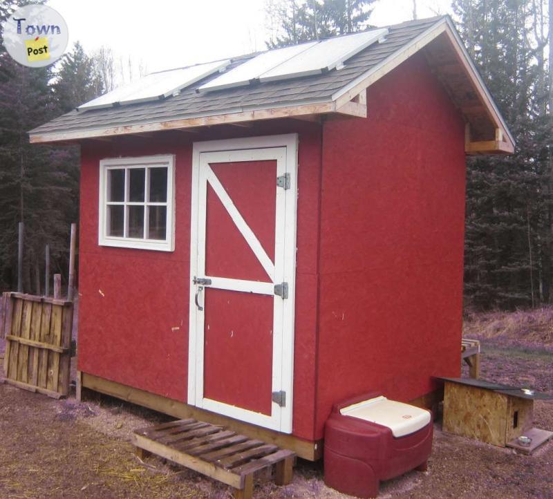 Photo of For Sale 8x10 Insulated Off Grid Chicken Coop