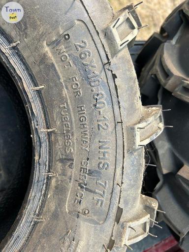 Photo of New quad tires  - 2