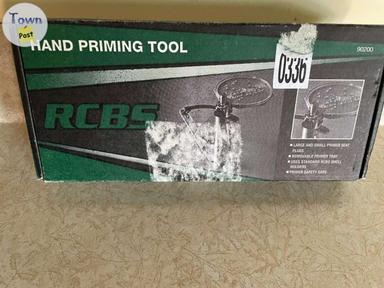 Photo of SOLD PENDING PICKUP RCBS HAND PRIMING TOOL WITH (1) SHELL HOLDER - 1