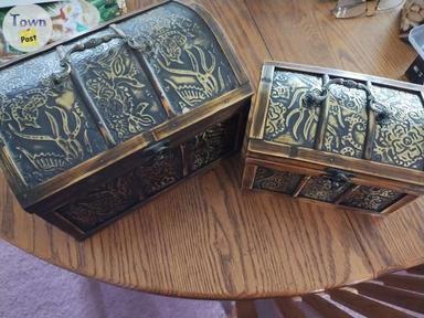 Photo of Set of 2 little treasure chests - 1