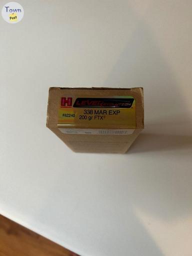 Photo of 338 Marlin express factory ammo - 1