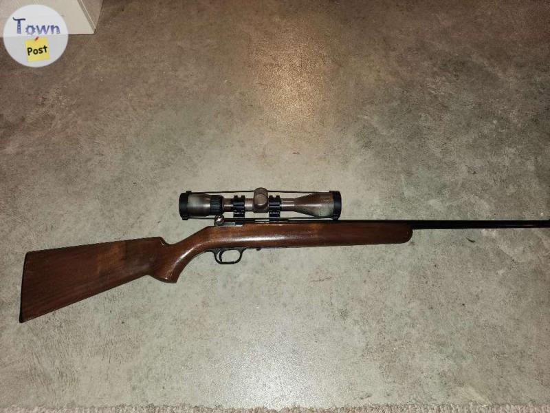 Photo of Browning .22 T bolt with scope 