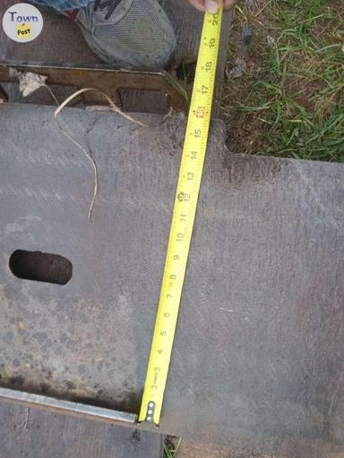 Photo of Universal skid steer attachment Plates - 1