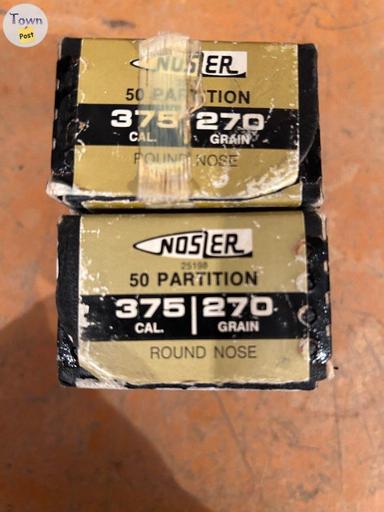 Photo of 375 cal 270 gr. Nosler Partitions - 1