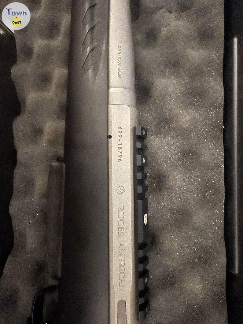 Photo of Ruger American 300 win mag,stainless,