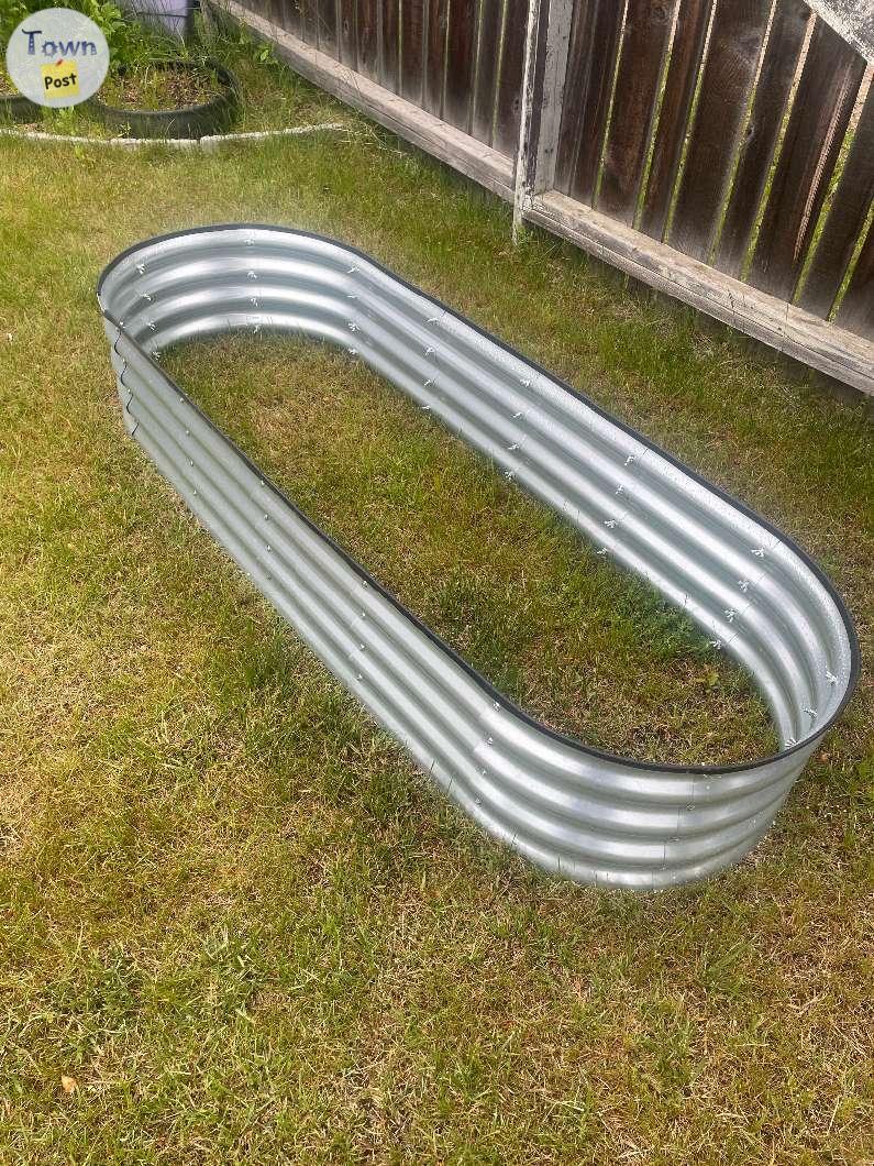 Photo of Galvanized Raised Garden Bed