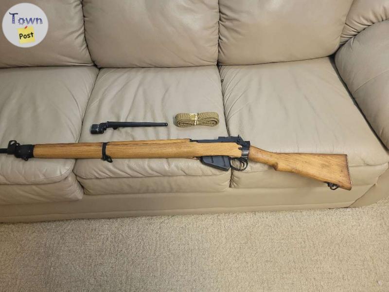 Photo of Lee Enfield #4 mk 1 303 cal. full wood