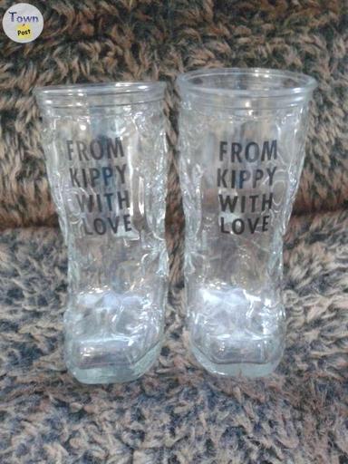 Photo of Boot Glasses "From Kippy With Love" - 1