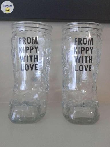 Photo of Boot Glasses "From Kippy With Love" - 2