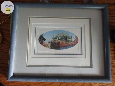 Photo of 2 special framed pieces of art  - 1