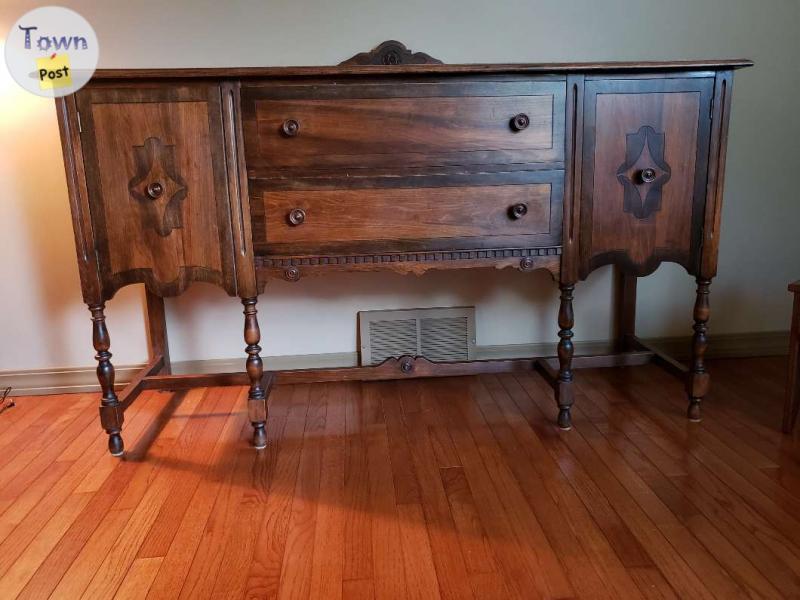 Photo of Antique American Walnut Side Board