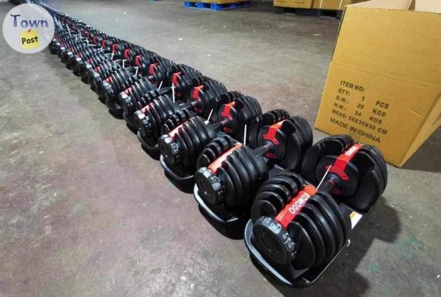 Photo of Adjustable dumbbell set! Brand new