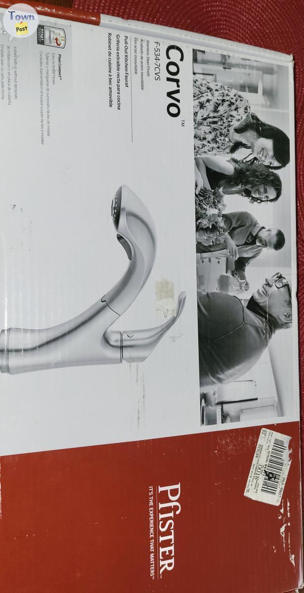 Photo of PFISTER CORVO KITCHEN FAUCET SET