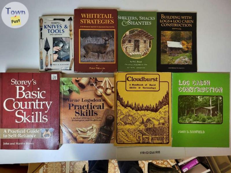 Photo of Outdoor country skill books 