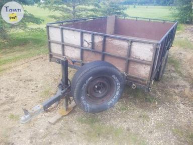 Photo of Utility box and flat deck trailer 3500 axle brakes - 2