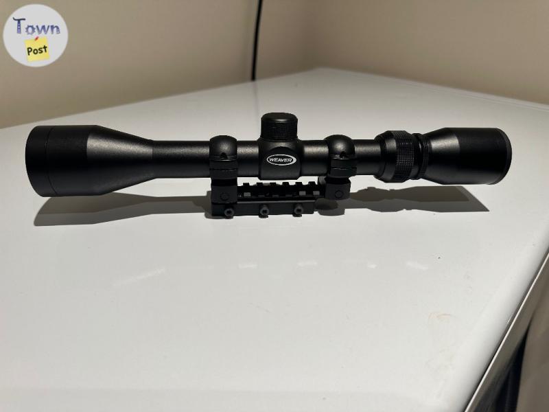 Photo of Weaver 3-9X40 Rimfire Scope with mount