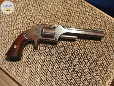 Photo of Smith & Wesson No. 2 Old Model "Army", .32 Rim Fire Long Revolver $2100 - 1