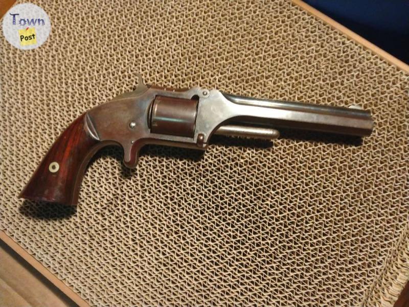 Photo of Smith & Wesson No. 2 Old Model "Army", .32 Rim Fire Long Revolver $2100