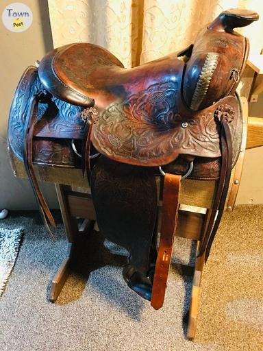 Photo of 14" Western Collector Saddle REDUCED  - 1