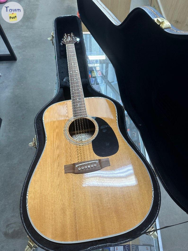 Photo of Takamine EF360GF Glen Frey signature series Acoustic guitar 