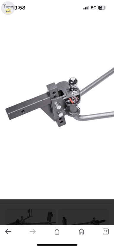 Photo of Husky Anti sway hitch for a lifted truck  - 1