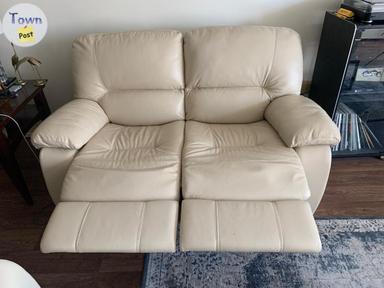 Photo of Leather recliner Love seat  - 1