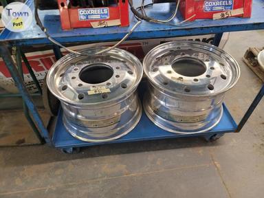 Photo of 2 New Alcoa wide base truck rims - 1