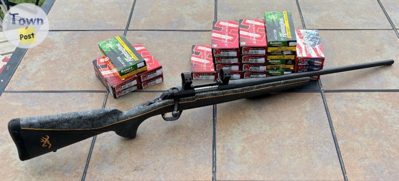 Photo of Browning x bolt 243 and ammo